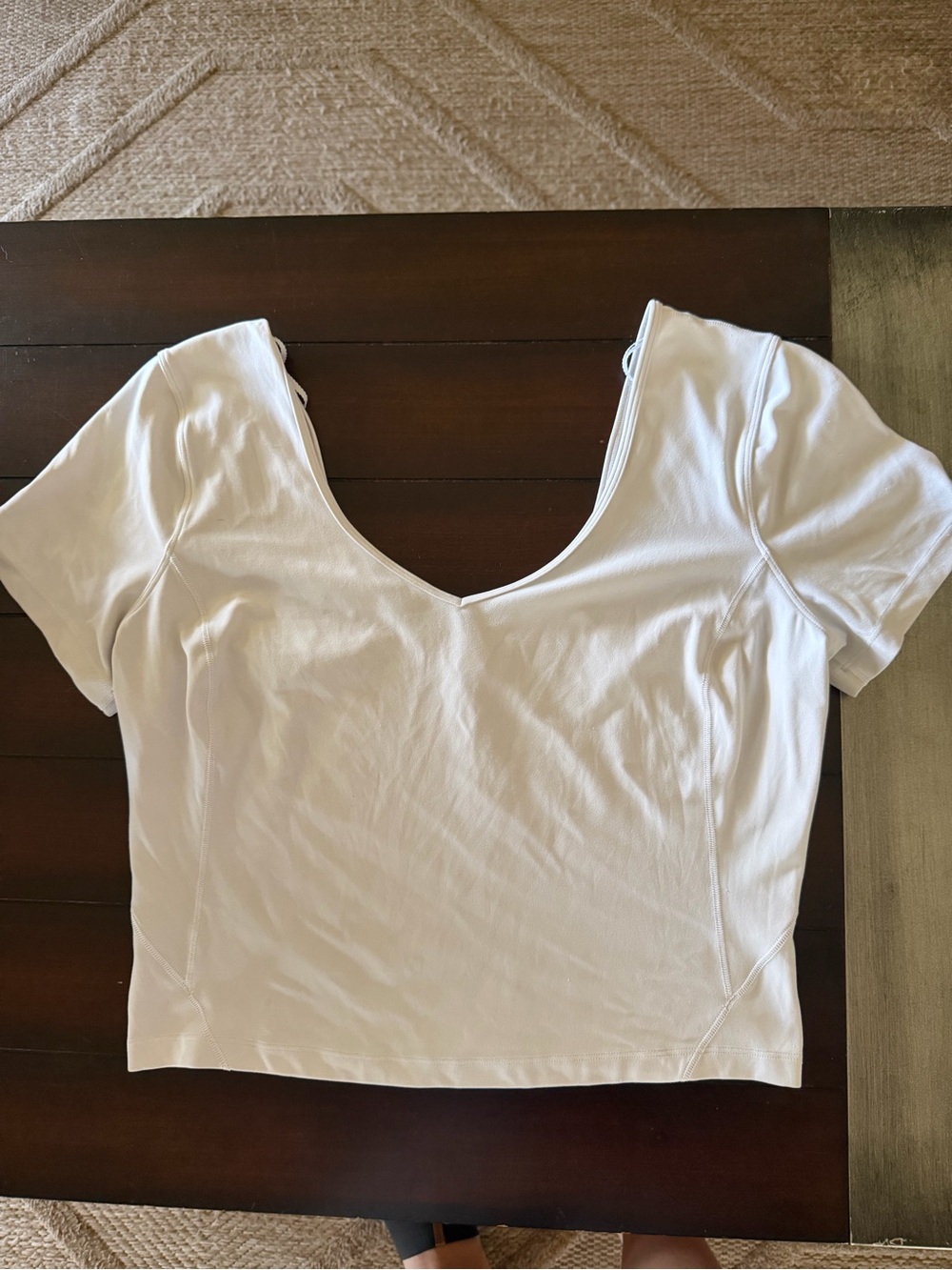 Lululemon V-Neck Short Sleeve Women's Top